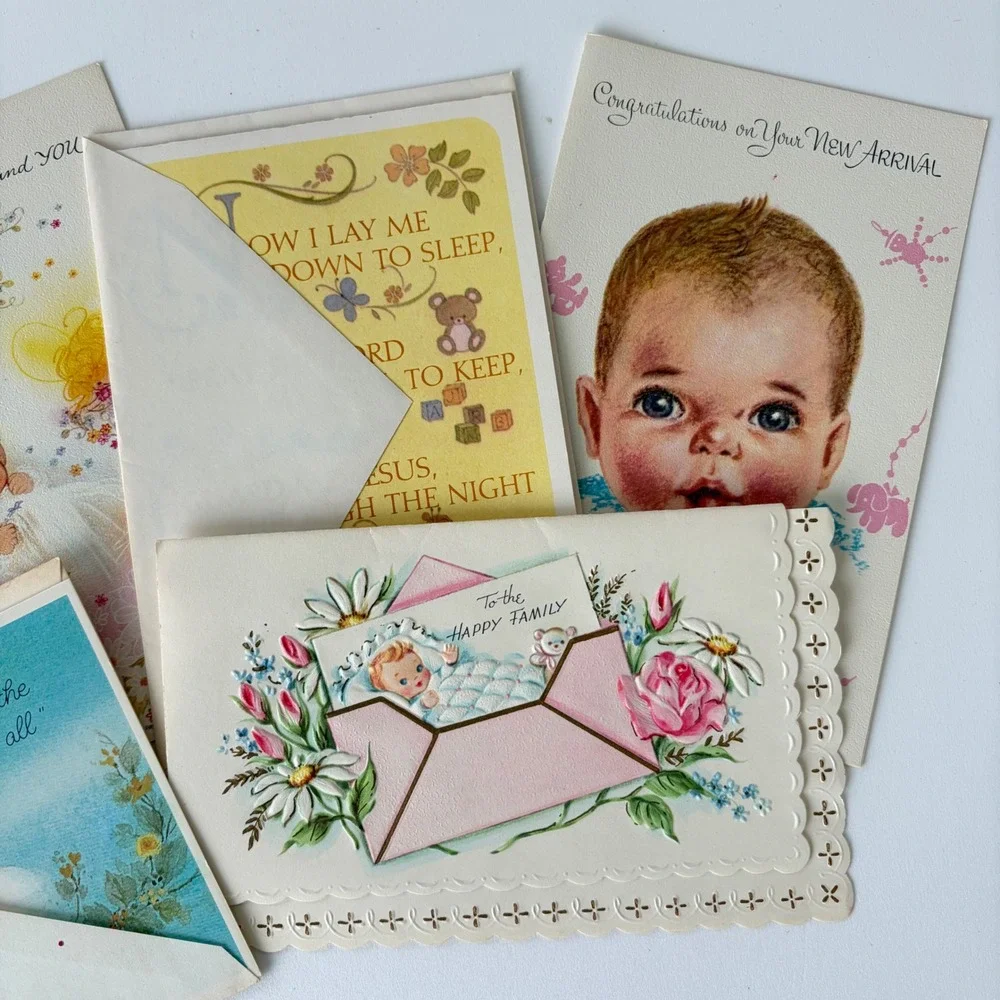 Vintage Greeting Card Lot - Over 75 Cards